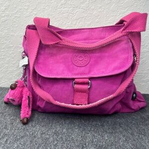 Kipling Cross Body Bag - Very Berry Pink Alyssa